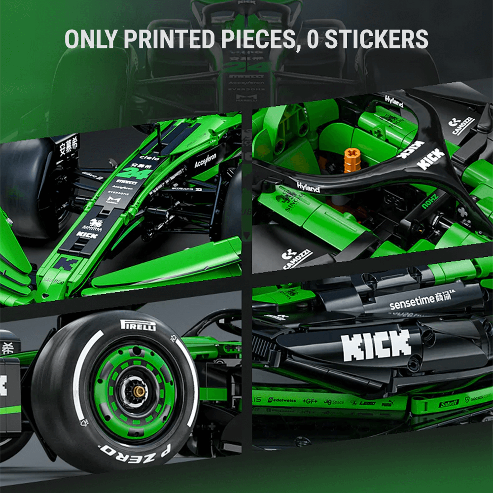 The Ultimate Kick Sauber F1 Team Car | Brixel 2552pcs