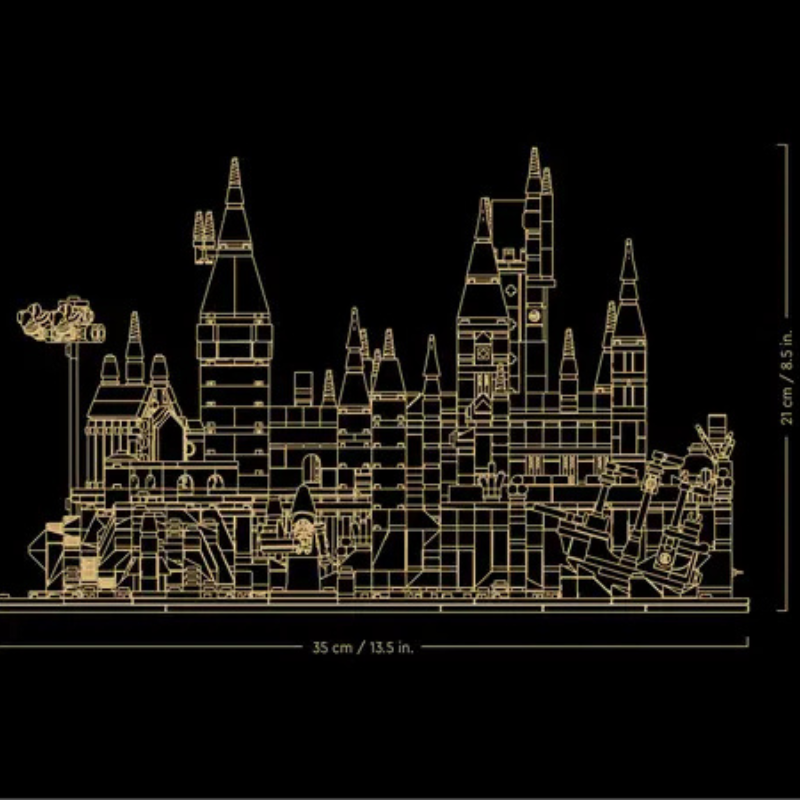Hogwarts Castle & Grounds | 2660 PCS