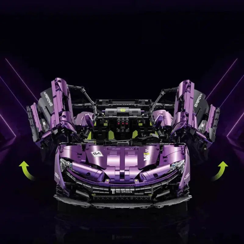 McLaren P1 GTR Technic | 3.567 PCS – 1:8 Scale Model