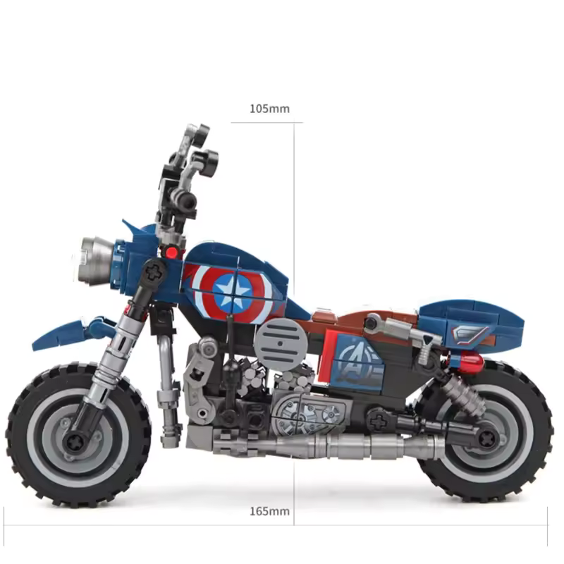 Captain America’s Motorcycle – Marvel Avengers | 241 PCS