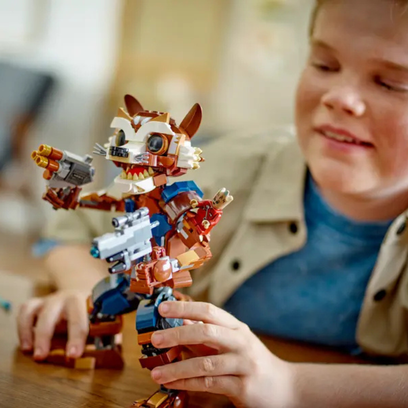 Rocket Raccoon Figure | 566 PCS