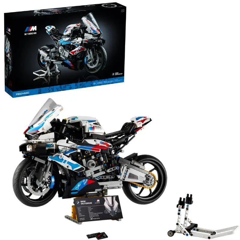 BMW M 1000 RR Technic | 1.920 peças – Modelo em escala 1:5