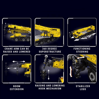 Remote Controlled Crane 3217pcs