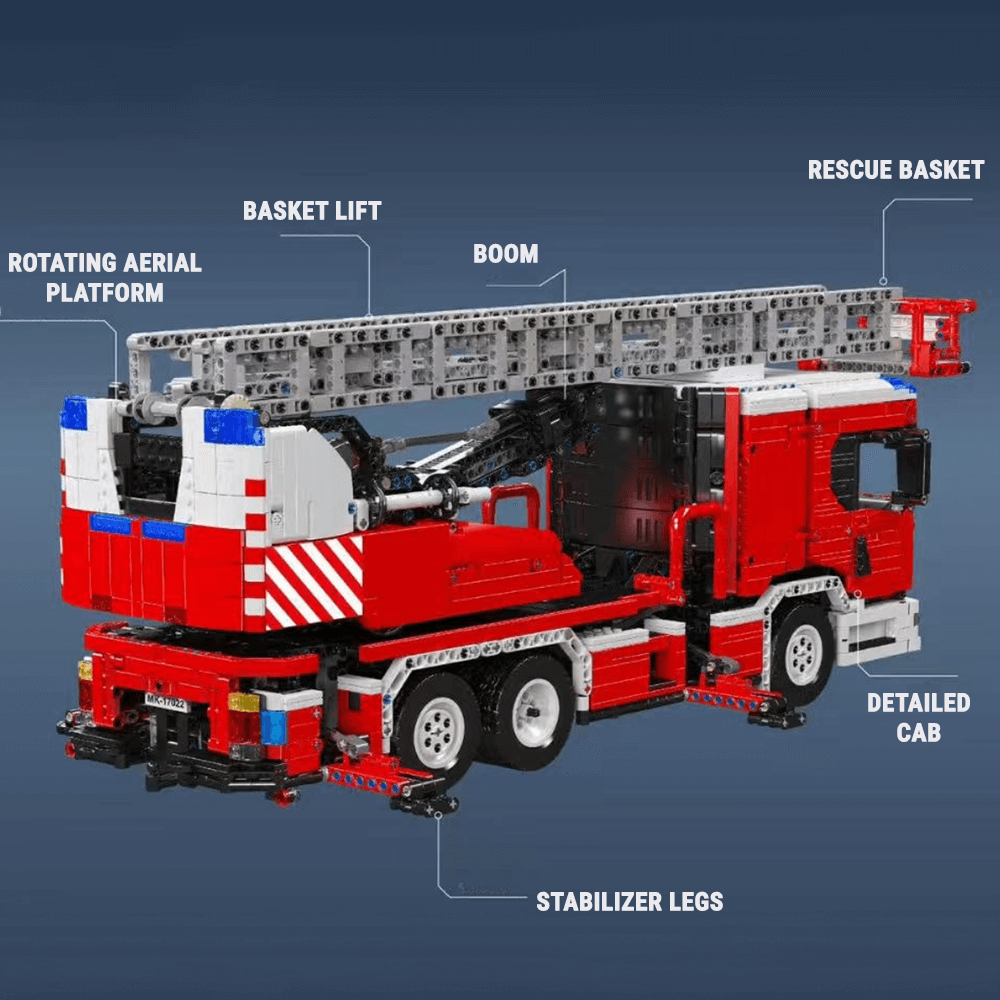 The Ultimate Firetruck 4885pcs