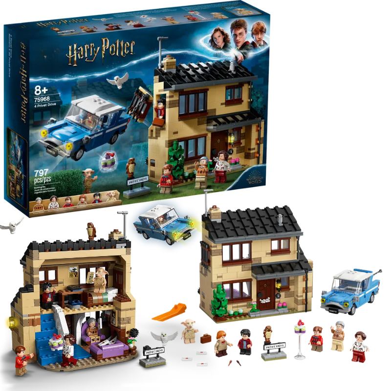 Harry Potter – 4 Privet Drive Collectible Building Set | 797 PCS