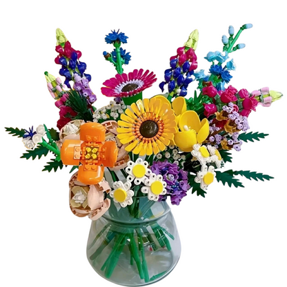 Flower Bouquet Building Set | 939 PCS