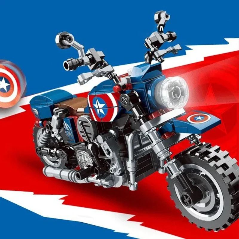 Captain America’s Motorcycle – Marvel Avengers | 241 PCS