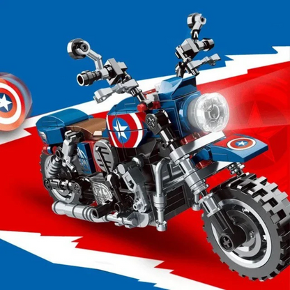 Captain America’s Motorcycle – Marvel Avengers | 241 PCS