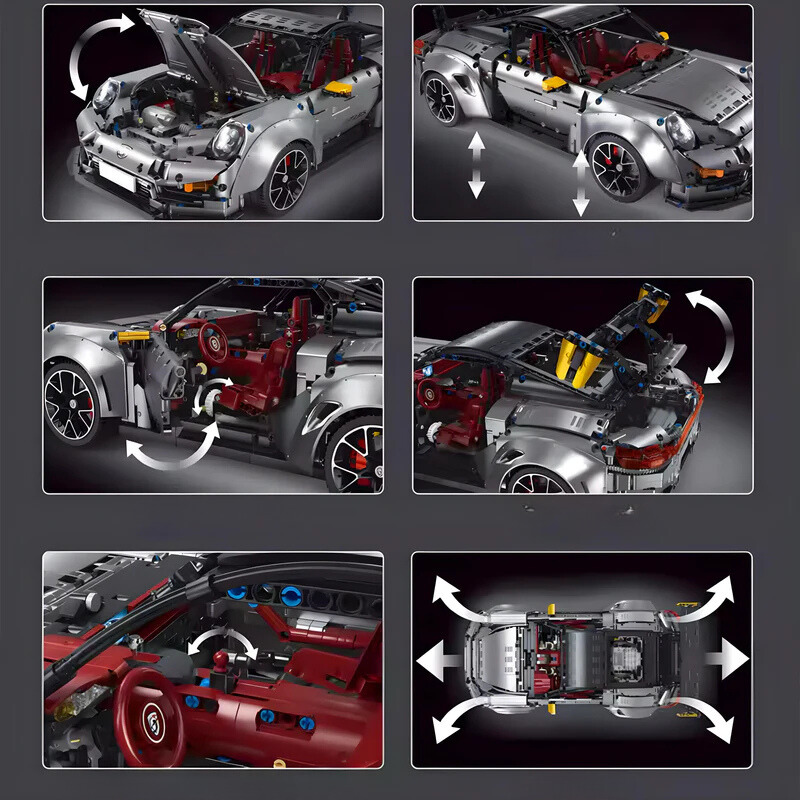 Porsche 911 GT2 RS Technic | 3.389 PCS – 1:8 Scale Model