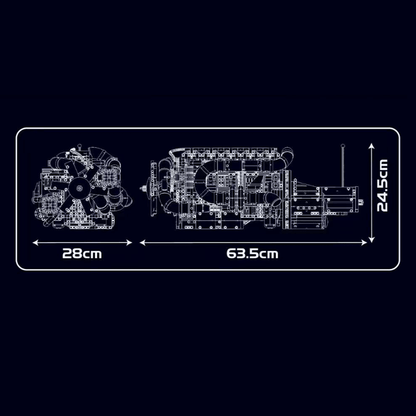 The Ultimate Inline-6 Truck Engine 3235pcs