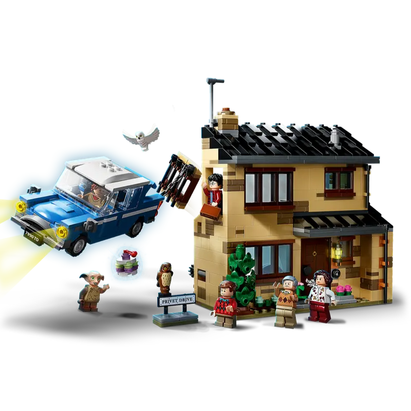 Harry Potter – 4 Privet Drive Collectible Building Set | 797 PCS