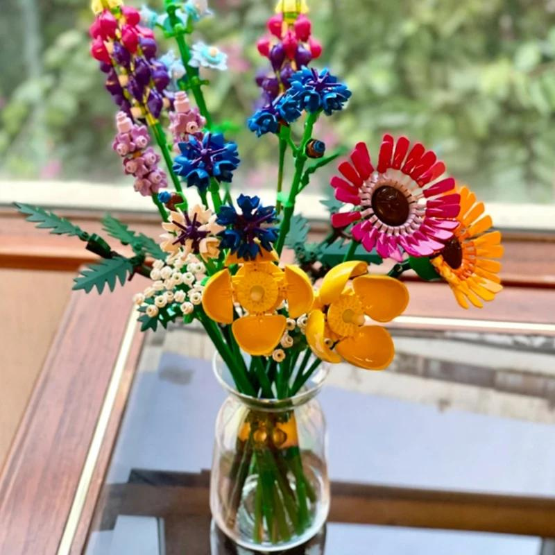Flower Bouquet Building Set | 939 PCS