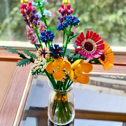 Flower Bouquet Building Set | 939 PCS