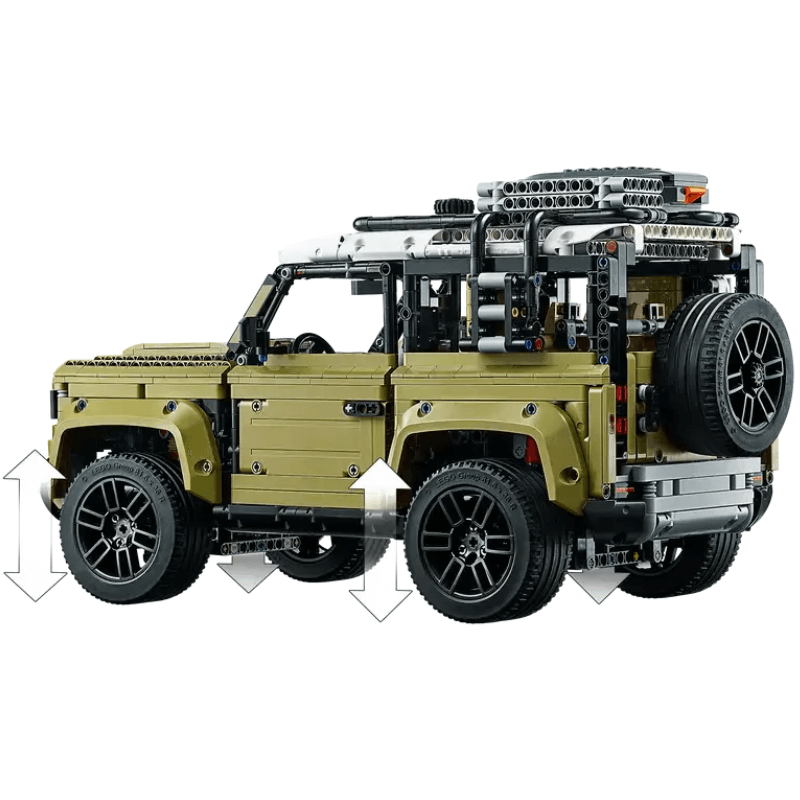 Land Rover Defender Technic | 3.072 PCS – 1:8 Scale Model