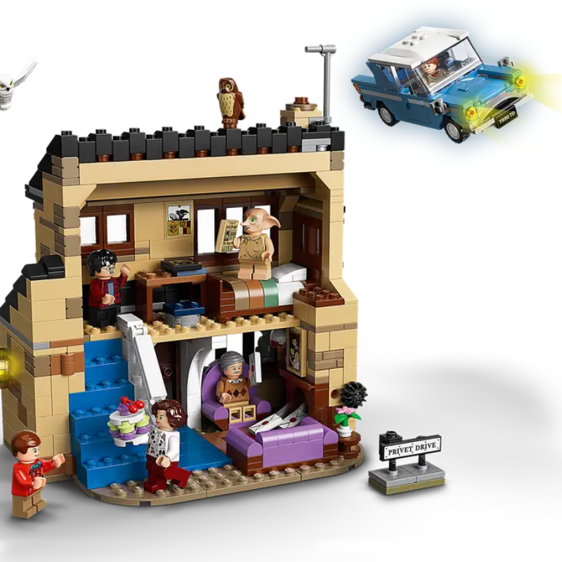 Harry Potter – 4 Privet Drive Collectible Building Set | 797 PCS