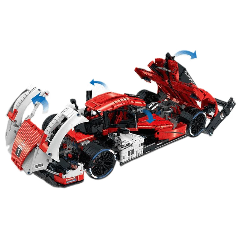 Porsche 963 Technic | 3.459 PCS – 1:8 Scale Model