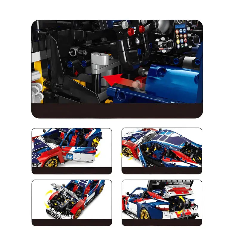 BMW M4 DTM Technic | 4.555 PCS – 1:8 Scale Model