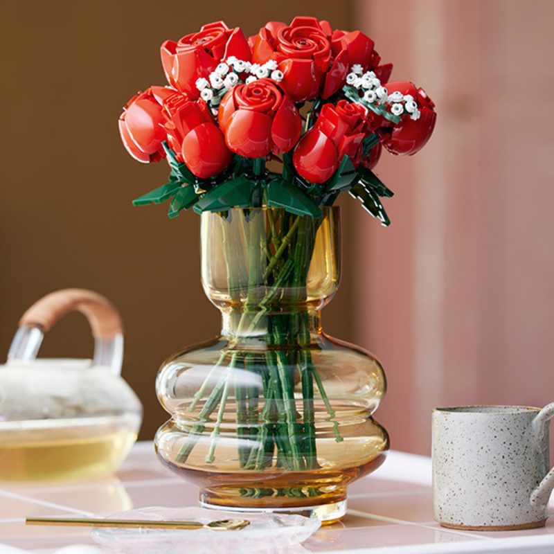 Rose Bouquet Building Set | 968 PCS