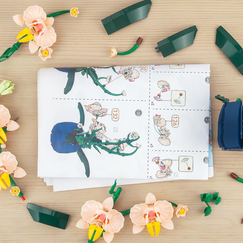 Mini Orchid Building Set | 606 PCS