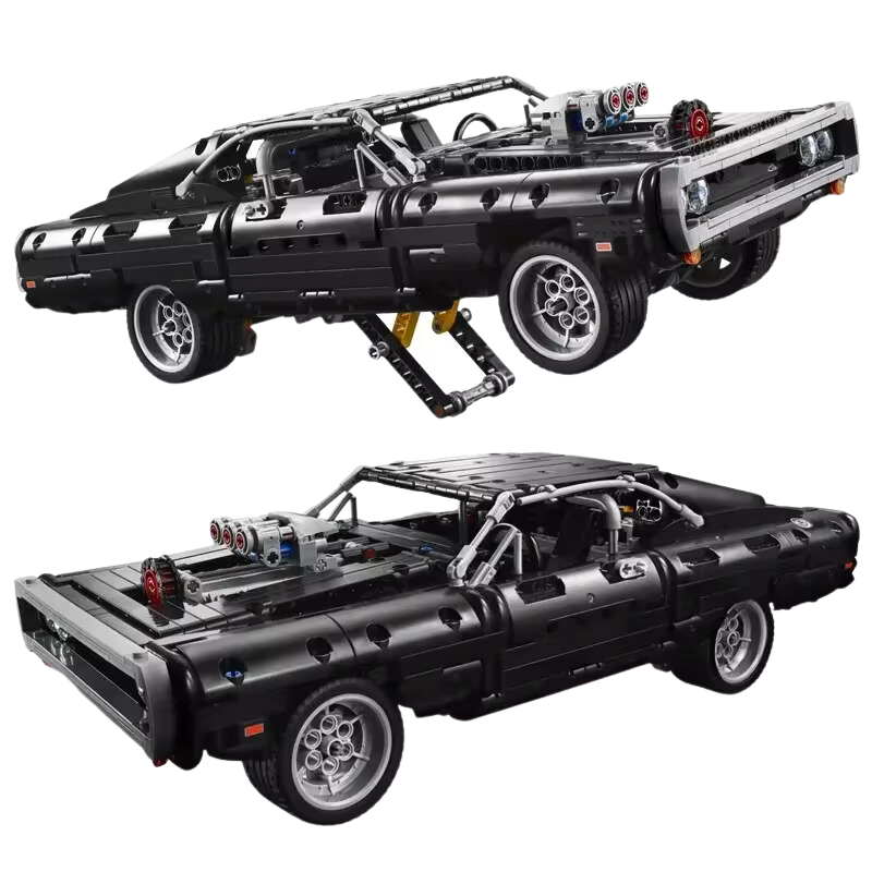 Dom's 1970 Dodge Charger Technic | 1077 PCS – Fast & Furious Edition
