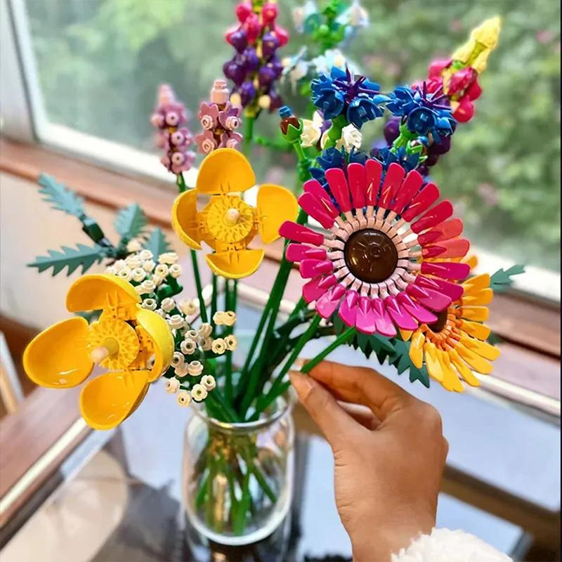 Flower Bouquet Building Set | 939 PCS
