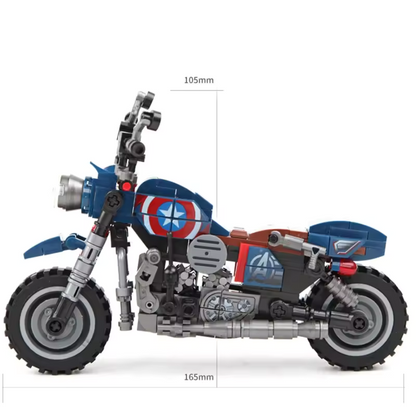 Captain America’s Motorcycle – Marvel Avengers | 241 PCS