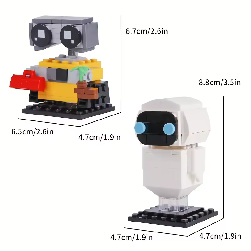 Wall-E & Eve Collectible Building Set | 155 PCS