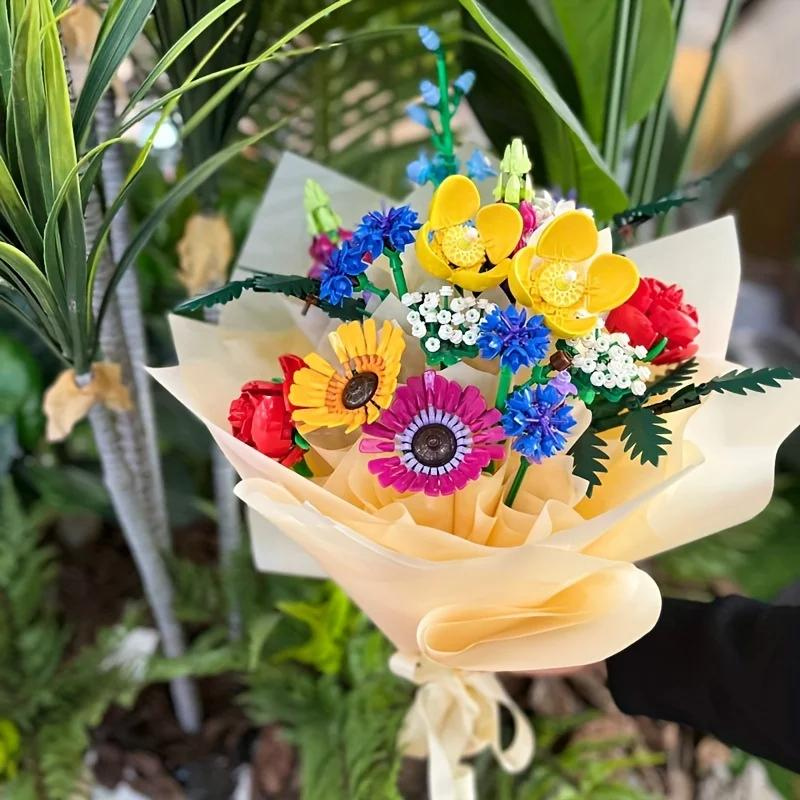Flower Bouquet Building Set | 939 PCS