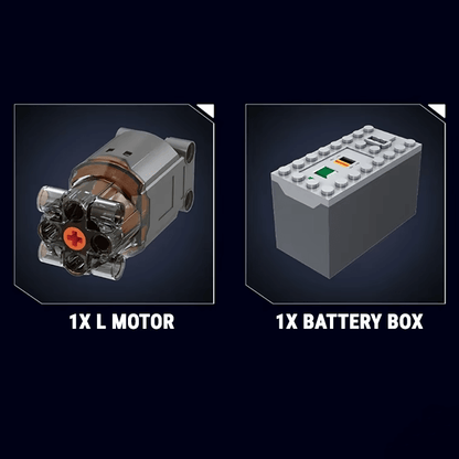 Motor W16 motorizado 951 peças