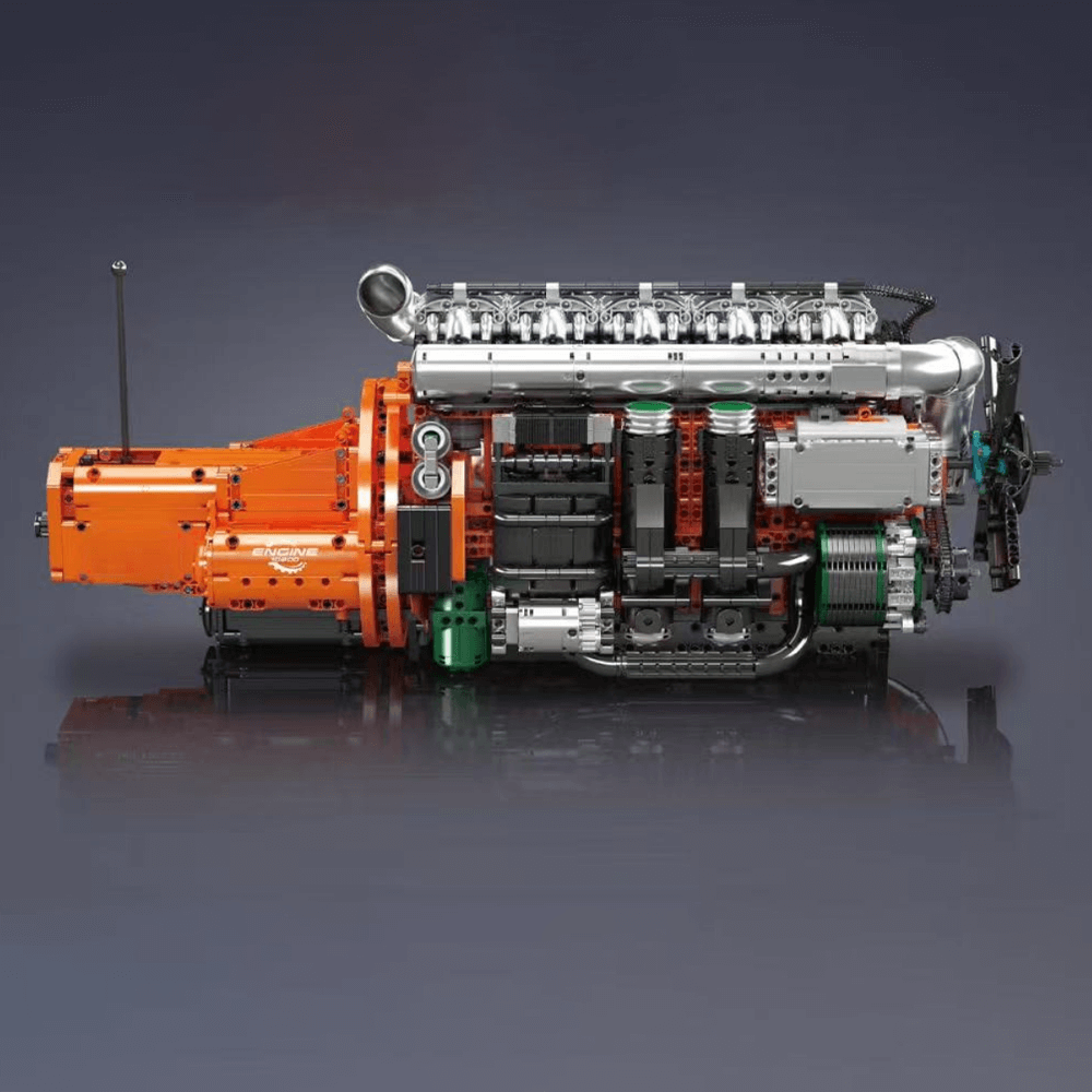 The Ultimate Inline-6 Truck Engine 3235pcs