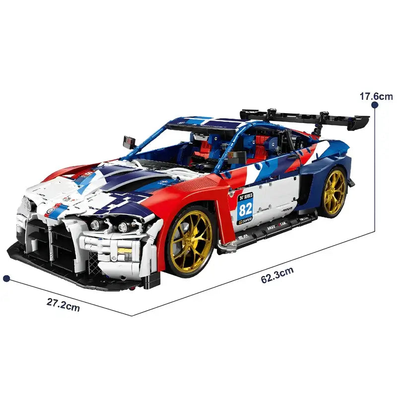 BMW M4 DTM Technic | 4.555 PCS – 1:8 Scale Model