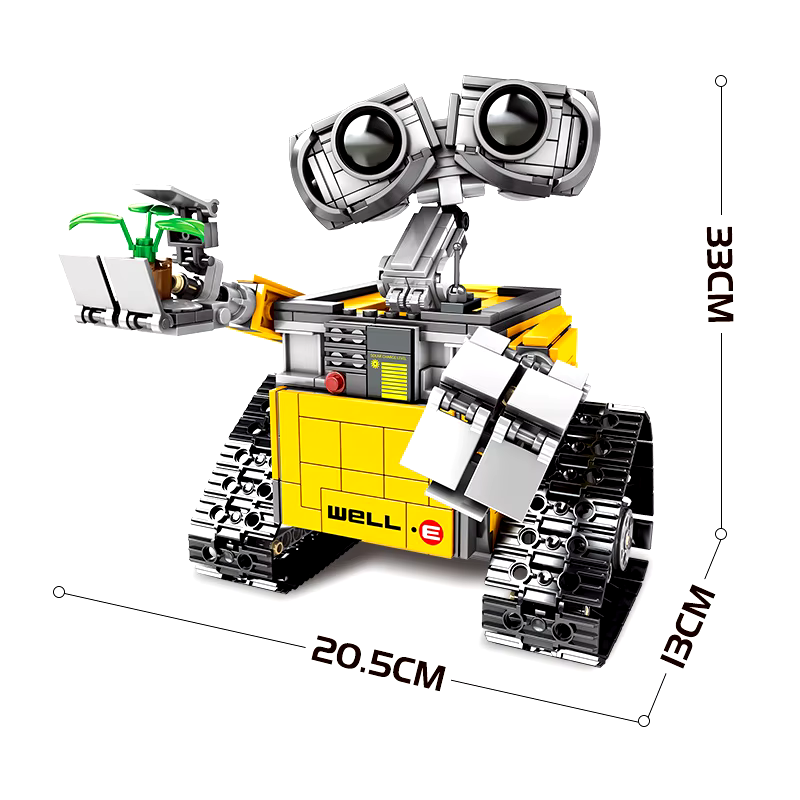 Wall-E Building Set | 687 PCS