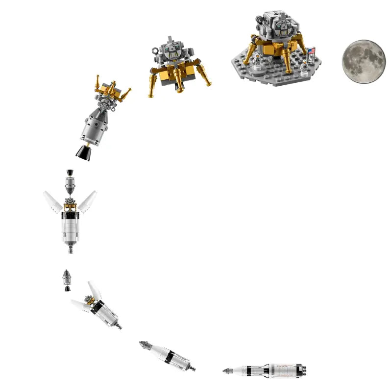 NASA Apollo Saturn V Technic | 1.969 PCS