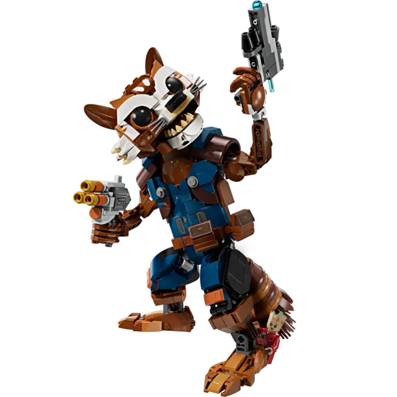 Rocket Raccoon Figure | 566 PCS