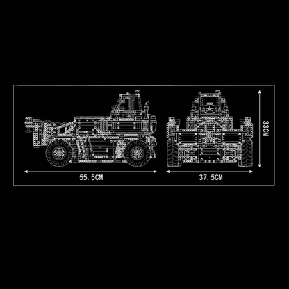 The Ultimate Container Forklift 4877pcs
