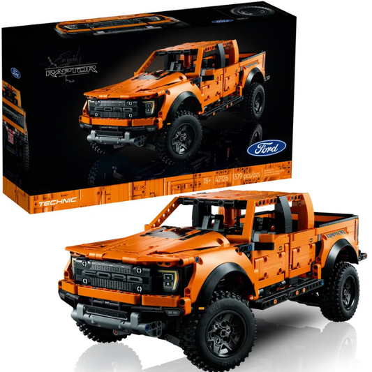 Ford F-150 Raptor Technic | 1.379 PCS – 1:10 Scale Model