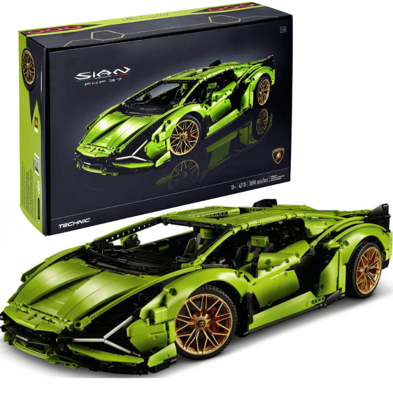 Lamborghini Sián FKP 37 Technic | 3.696 PCS – 1:8 Scale Model