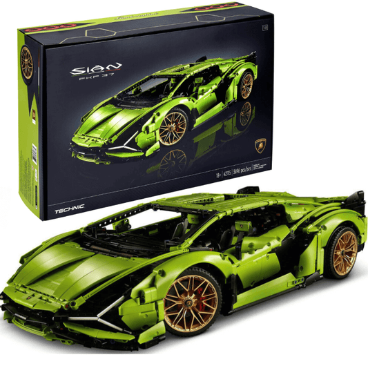 Lamborghini Sián FKP 37 Technic | 3.696 PCS – 1:8 Scale Model