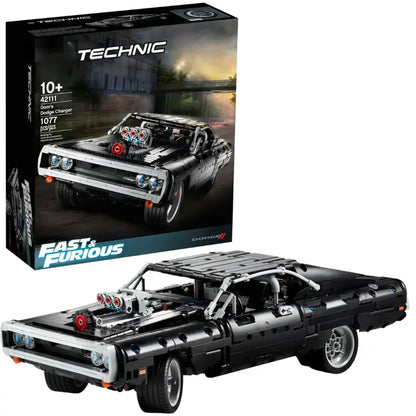 Dom's 1970 Dodge Charger Technic | 1077 PCS – Fast & Furious Edition