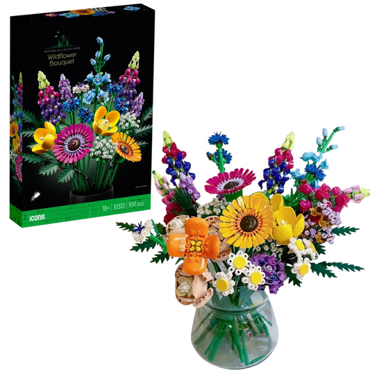 Flower Bouquet Building Set | 939 PCS
