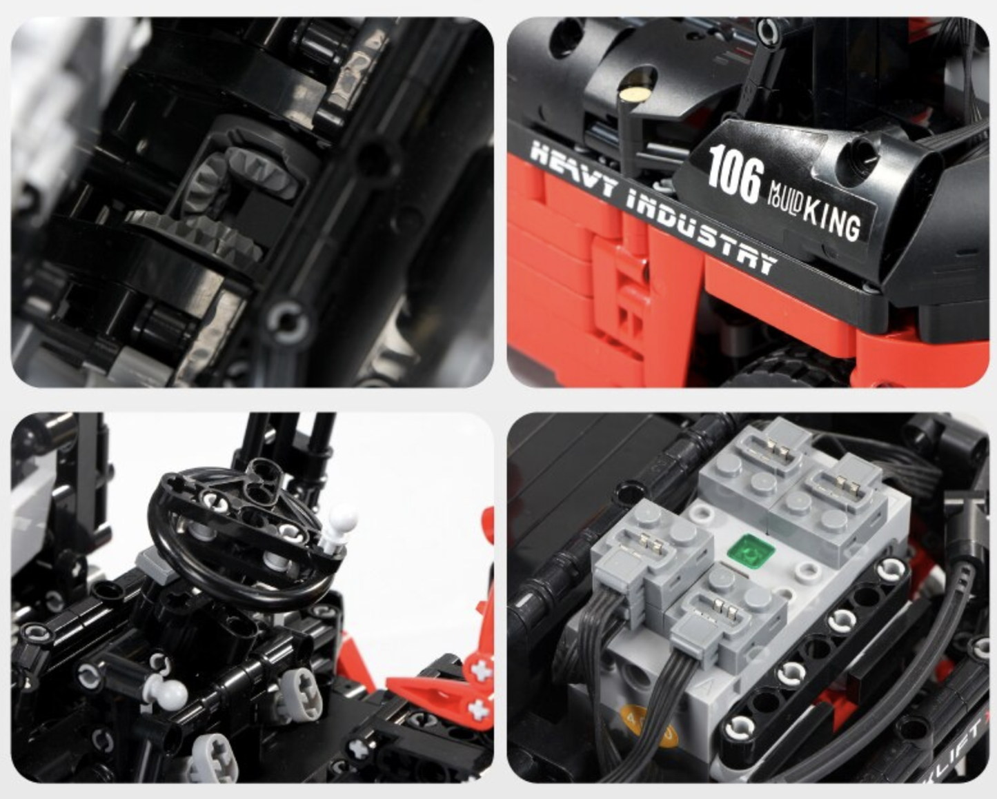 Remote Controlled Forklift 1718pcs