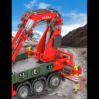 Remote Controlled Crane Truck 3925pcs