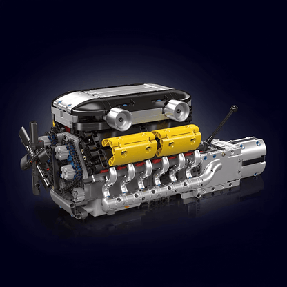 Motorised Italian Bull V12 Engine 1259pcs