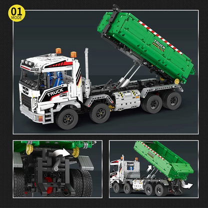 Remote Controlled Skip & Tow Truck 2949pcs