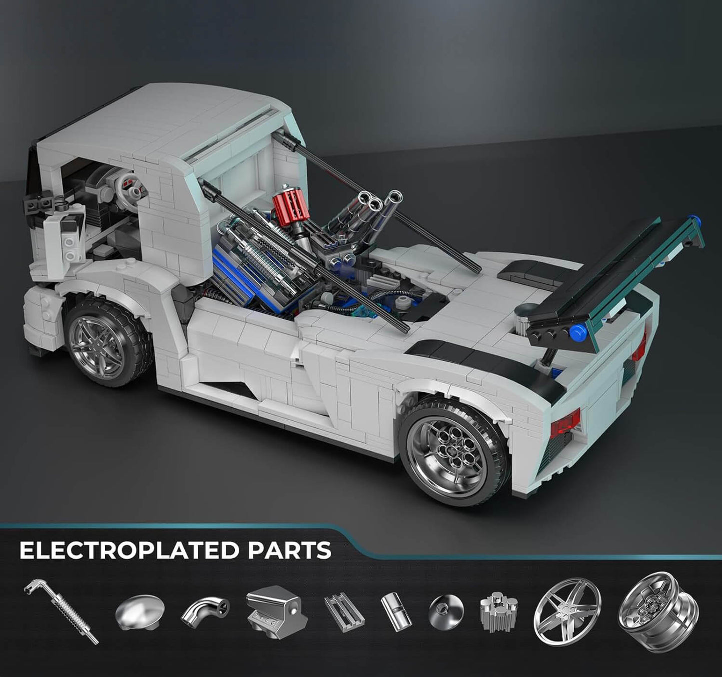 High-Performance European Race Truck 1603pcs