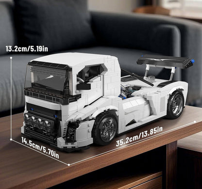 High-Performance European Race Truck 1603pcs